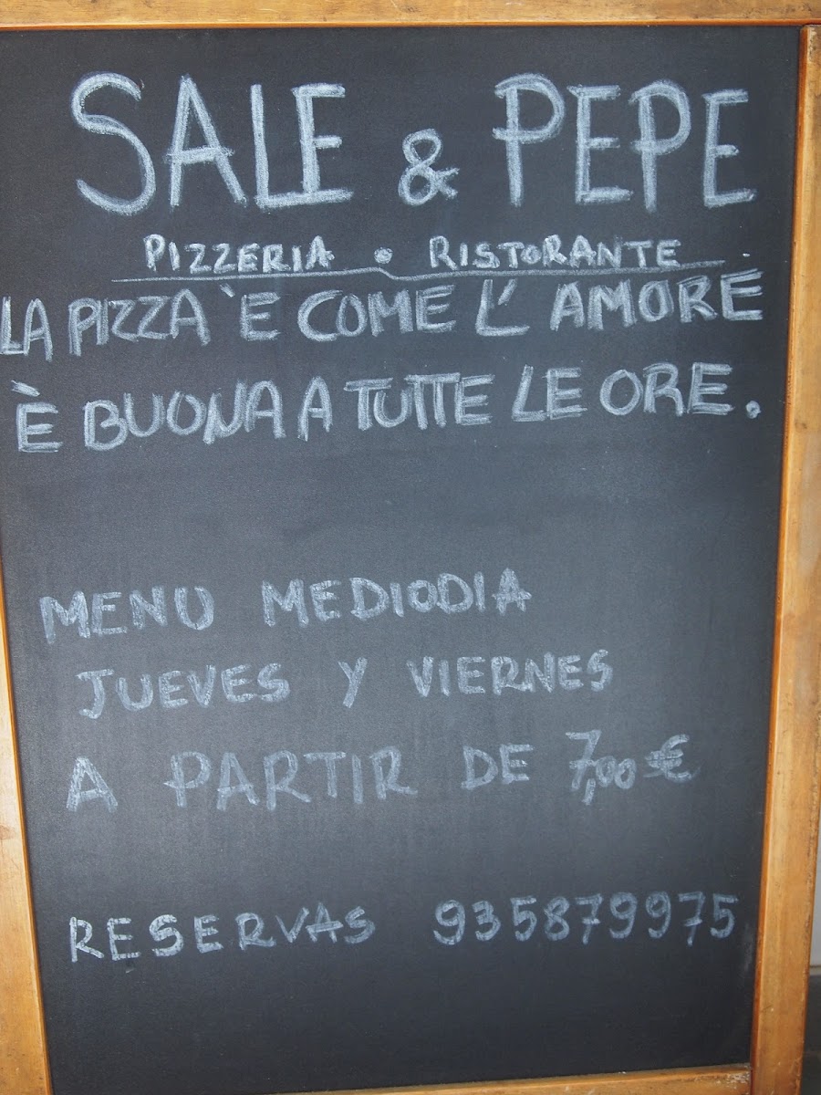 Menu Pizzeria Sale E Pepe-1